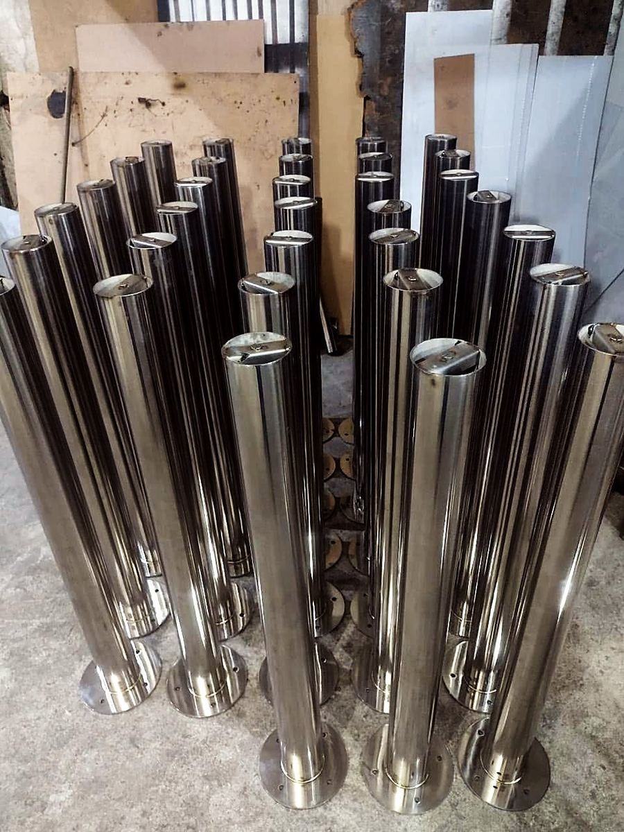 Pilaretes em produção