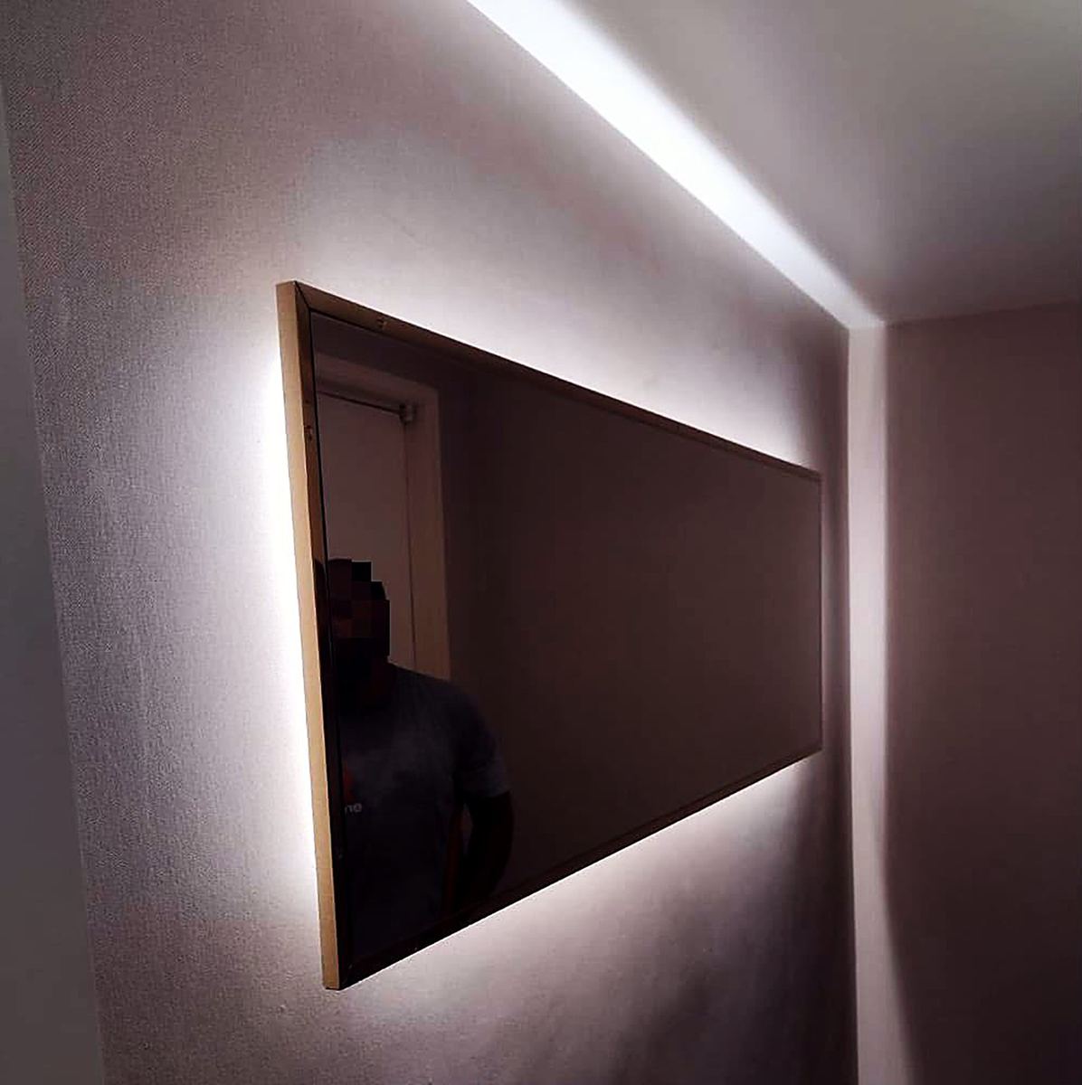 Painel retroiluminado